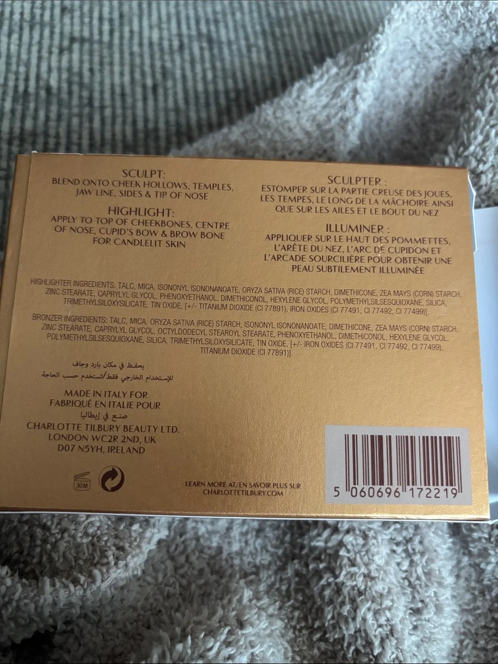 Charlotte Tilbury Filmstar Bronze & Glow Mini Palette – Light to Medium